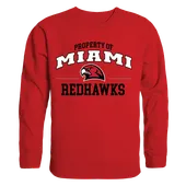 W Republic Property Of Crewneck Sweatshirt Miami Of Ohio Redhawks 545-131