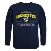 W Republic Property Of Crewneck Sweatshirt University Of Rochester Yellowjackets 545-146