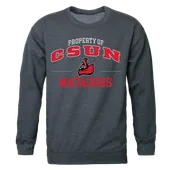 W Republic Property Of Crewneck Sweatshirt Cal State Northridge Matadors 545-166