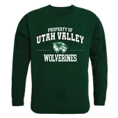 W Republic Property Of Crewneck Sweatshirt Utah Valley University Wolverines 545-210