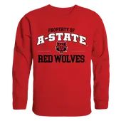 W Republic Property Of Crewneck Sweatshirt Arkansas State Red Wolves 545-211