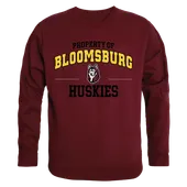 W Republic Property Of Crewneck Sweatshirt Bloomsburg University Huskies 545-268