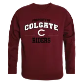 W Republic Property Of Crewneck Sweatshirt Colgate University Raiders 545-283