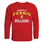 W Republic Property Of Crewneck Sweatshirt Ferris State Bulldogs 545-301