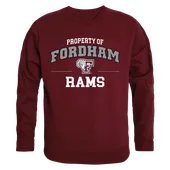 W Republic Property Of Crewneck Sweatshirt Fordham Rams 545-305