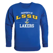 W Republic Property Of Crewneck Sweatshirt Lake Superior State University Lakers 545-325