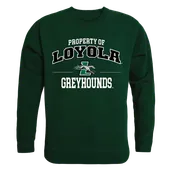 W Republic Property Of Crewneck Sweatshirt Loyola Maryland Greyhounds 545-332