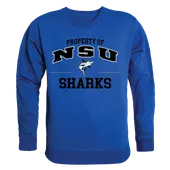 W Republic Property Of Crewneck Sweatshirt Nova Southeastern Sharks 545-358