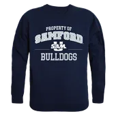 W Republic Property Of Crewneck Sweatshirt Samford University Bulldogs 545-375