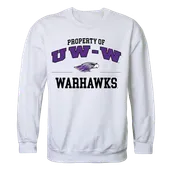 W Republic Property Of Crewneck Sweatshirt Wisconsin Whitewater Warhawks 545-414