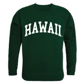 W Republic Arch Crewneck Sweatshirt Hawaii Warriors 546-122