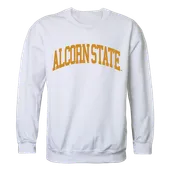 W Republic Arch Crewneck Sweatshirt Alcorn State Bravehawks 546-261