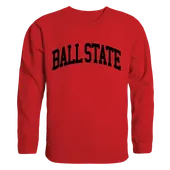 W Republic Arch Crewneck Sweatshirt Ball State Cardinals 546-264