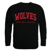 W Republic Arch Crewneck Sweatshirt Western Oregon Wolves 546-406