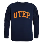 W Republic Arch Crewneck Sweatshirt Utep Miners 546-434