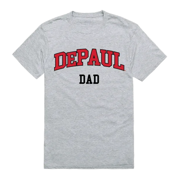 W Republic College Dad Tee Shirt Depaul Blue Demons 548-121