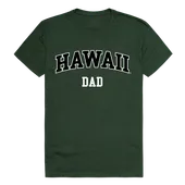 W Republic College Dad Tee Shirt Hawaii Warriors 548-122