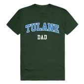 W Republic College Dad Tee Shirt Tulane Green Wave 548-198