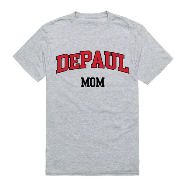 W Republic College Mom Tee Shirt Depaul Blue Demons 549-121