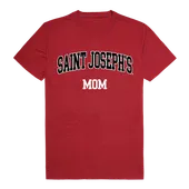 W Republic College Mom Tee Shirt Saint Joseph's University Hawks 549-232