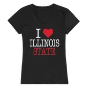 W Republic Women's I Love Shirt Illinois Fighting Illini 550-124