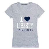 W Republic Women's I Love Shirt Liberty Flames 550-129