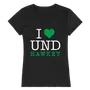 W Republic Women's I Love Shirt University Of North Dakota 550-141
