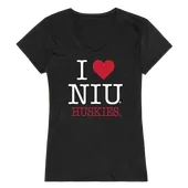 W Republic Women's I Love Shirt Northern Illinois Huskies 550-142