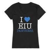 W Republic Women's I Love Shirt Eastern Illinois Panthers 550-216