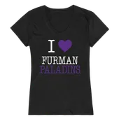 W Republic Women's I Love Shirt Furman University 550-220