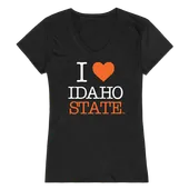 W Republic Women's I Love Shirt Idaho State Bengals 550-222