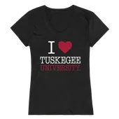 W Republic Women's I Love Shirt Tuskegee Golden Tigers 550-240