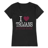 W Republic Women's I Love Shirt University Of Arkansas At Little Rock 550-262