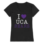 W Republic Women's I Love Shirt Central Arkansas Bears 550-278