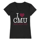 W Republic Women's I Love Shirt Colorado Mesa University Mavericks 550-284