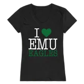 W Republic Women's I Love Shirt Eastern Michigan Eagles 550-295