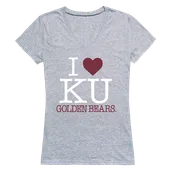 W Republic Women's I Love Shirt Kutztown Golden Bears 550-321