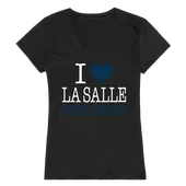 W Republic Women's I Love Shirt La Salle Explorers 550-322