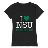 W Republic Women's I Love Shirt Norfolk State Spartans 550-350