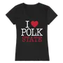 W Republic Women's I Love Shirt Polk State Eagles 550-362