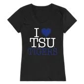 W Republic Women's I Love Shirt Tennessee State University Tigers 550-390
