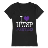 W Republic Women's I Love Shirt Wisconsin Stevens Point Pointers 550-412