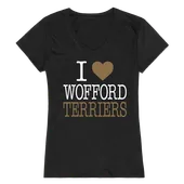 W Republic Women's I Love Shirt Wofford Terriers 550-415