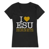 W Republic Women's I Love Shirt Emporia State University Hornets 550-423