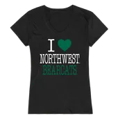 W Republic Women's I Love Shirt Northwest Missouri State Bearcats 550-440