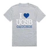 W Republic I Love Tee Shirt Uc Santa Barbara Gauchos 551-112