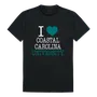 W Republic I Love Tee Shirt Coastal Carolina Chanticleers 551-116