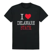 W Republic I Love Tee Shirt Delaware State University Hornets 551-120