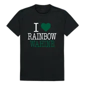 W Republic I Love Tee Shirt Hawaii Warriors 551-122