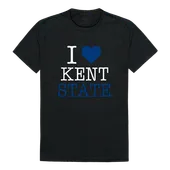 W Republic I Love Tee Shirt Kent State Golden Flashes 551-128